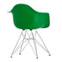 Cadeira de Braços em Plástico Eames DAR / Base Cromada